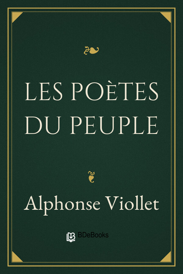 Couverture de Les poètes du peuple au XIXe siècle