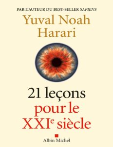 21 Leçons pour le XXIème siècle, couverture du livre