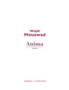 Anima, couverture du livre