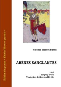 Arènes sanglantes, couverture du livre
