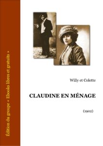 Claudine En Ménage, couverture du livre
