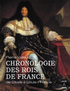 Chronologie des rois de France, couverture du livre