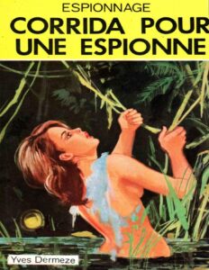 Corrida pour une espionne, couverture du livre
