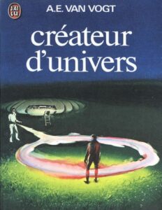 Créateur d&rsquo;univers, couverture du livre