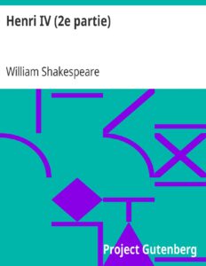 Henri IV (2e partie), couverture du livre