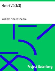 Henri VI (3/3), couverture du livre