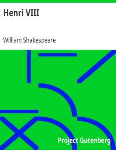 Henri VIII, couverture du livre