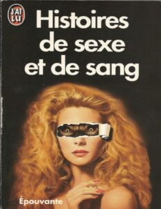 Histoires de sexe et de sang – 01, couverture du livre