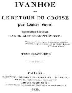 Ivanhoe (4/4) / Le retour du croisé, couverture du livre