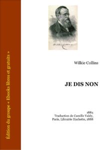 JE DIS NON, couverture du livre