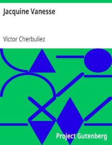 Jacquine Vanesse, couverture du livre