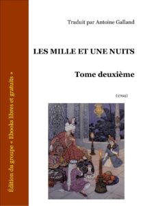 LES Mille ET UNE Nuits – Tome II, couverture du livre