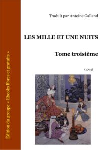 LES Mille ET UNE Nuits – Tome III, couverture du livre