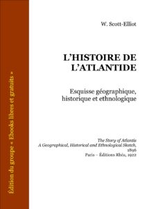 L’histoire De L’atlantide, couverture du livre