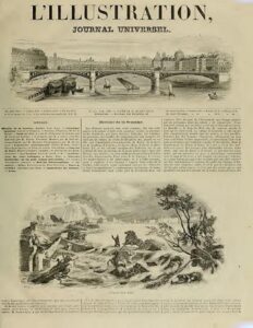 L&rsquo;Illustration, No. 0055, 16 Mars 1844, couverture du livre