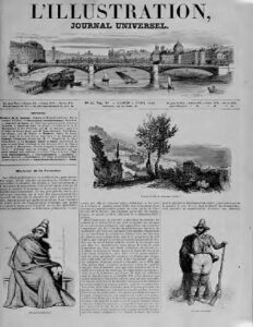 L&rsquo;Illustration, No. 0058, 6 Avril 1844, couverture du livre