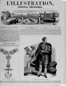 L&rsquo;Illustration, No. 0063, 11 Mai 1844, couverture du livre