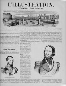 L&rsquo;Illustration, No. 0065, 25 Mai 1844, couverture du livre