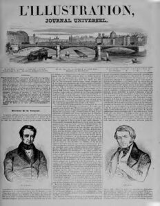 L&rsquo;Illustration, No. 0069, 22 Juin 1844, couverture du livre