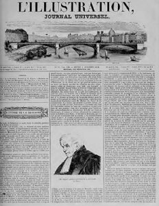 L&rsquo;Illustration, No. 0071, 4 Juillet 1844, couverture du livre