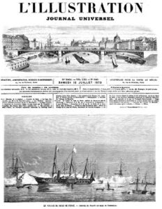 L&rsquo;Illustration, No. 1585, 12 Juillet 1873, couverture du livre