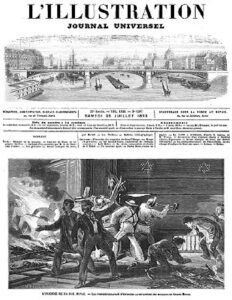 L&rsquo;Illustration, No. 1587, 26 Juillet 1873, couverture du livre