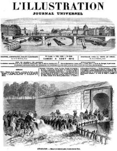L&rsquo;Illustration, No. 1589, 9 Août 1873, couverture du livre