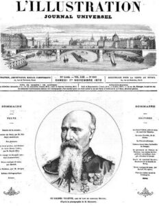 L&rsquo;Illustration, No. 1601, 1 novembre 1873, couverture du livre