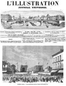 L&rsquo;Illustration, No. 1602, 8 novembre 1873, couverture du livre