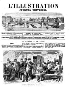 L&rsquo;Illustration, No. 1607, 13 décembre 1873, couverture du livre