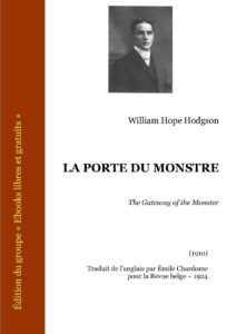 La Porte du monstre, couverture du livre