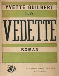 La Vedette, couverture du livre