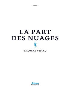 La part des nuages, couverture du livre