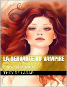 La servante du vampire, couverture du livre