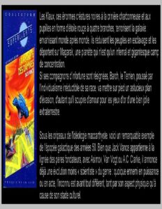La planète des damnés, couverture du livre