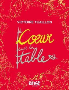 Le Cœur sur la table, couverture du livre