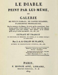 Le diable peint par lui-même, couverture du livre