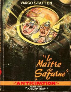 Le maître de Saturne, couverture du livre