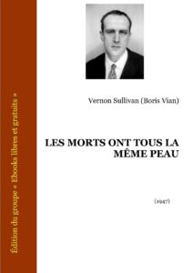 Les Morts ont tous la même peau, couverture du livre