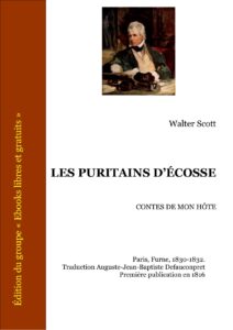 Les Puritains d&rsquo;Écosse, couverture du livre