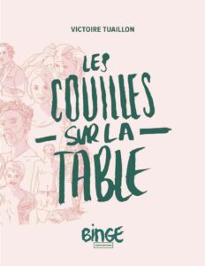 Les couilles sur la table, couverture du livre