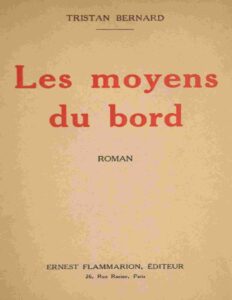 Les moyens du bord, couverture du livre