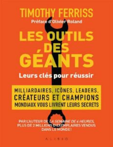Les outils des géants, couverture du livre