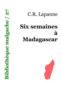 Six semaines à Madagascar, couverture du livre