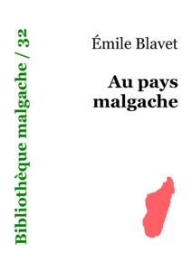Au pays malgache, couverture du livre
