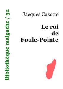 Le roi de Foule-Pointe, couverture du livre