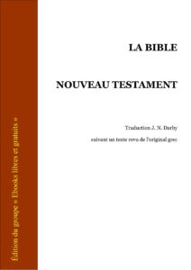 La Bible — Nouveau Testament, book cover
