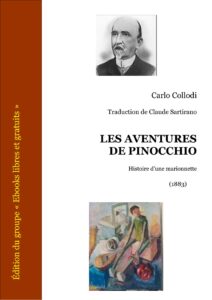 Les Aventures de Pinocchio : Histoire d’une marionnette, couverture du livre