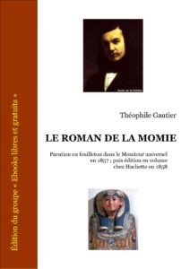 Le Roman de la momie, couverture du livre