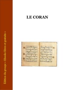 Le Coran, couverture du livre